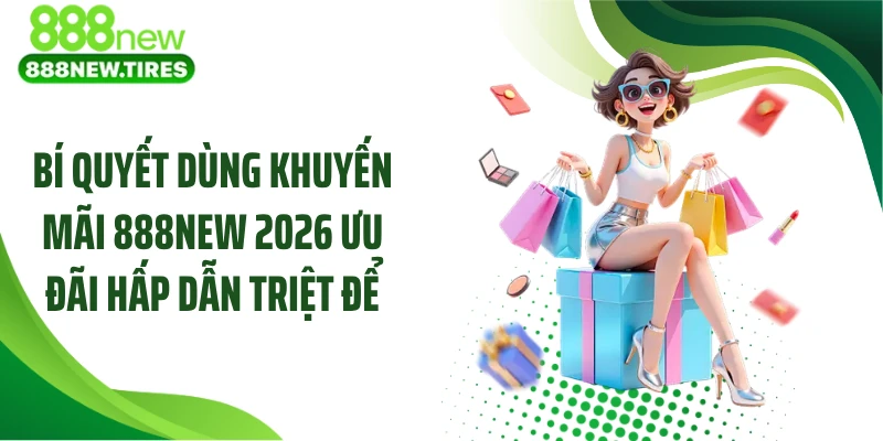 Bí quyết dùng khuyến mãi 888NEW 2026 ưu đãi hấp dẫn triệt để